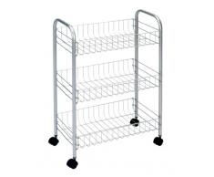 Ek handel M34186 - Carro verdulero metaltex lugano 3 bandejas