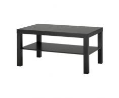 IKEA Lack - Mesa de café (90 x 55 x 45 cm), color marrón oscuro