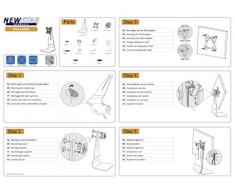 NewStar FPMA-D800 - Soporte para PC de sobremesa (10-27") color gris