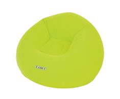 Jilong Easygo Puff - Sillón hinchable, 105 cm x 105 cm x 65 cm