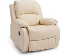 LMCLJJ Sofá Cama Sistema Sofá Chaise Longue Cama con arcón en Polipiel Hogar Sofá Cama Color: Marrón (Color : Cream)