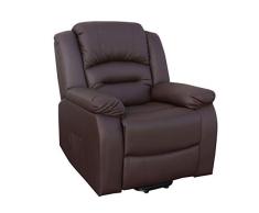 ECO-DE Sillón de masaje relax, Maximum, programas Auto, Calor Lumbar Polipiel de máxima calidad