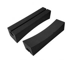 MAGT Estante de azotea del Coche, Barras de Techo de ratón for el Coche Tabla de Surf Kayak Sup Snowboard Bastidores 15.94 * 3.54 * 3.94 Pulgadas de Largo