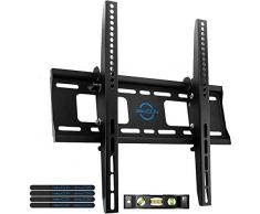 deleyCON Universal TV Soporte de Pared - 32 - 65 Pulgadas (81-165cm) - a 75Kg y VESA 400x400mm - Inclinación - Distancia a la Pared 56mm - TV LCD LED OLED