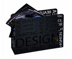 Haku Möbel 44595 mesa auxiliar 53 x 50 cm chapada en oro,