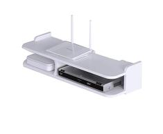 Flotante simple Tv Tv Plataforma gabinetes de esquina Tv Unidad moderna del router de almacenamiento en rack estante de la disipación de calor hueco favor marque estante Dimensiones antes de la compra
