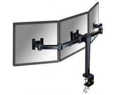 New Star FPMA- D960D3 - Soporte para 3 pantallas LCD/TFT (con dimensiones 10 - 21", puede mantener un peso de máximo 30 kg), negro
