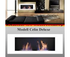 Gel y etanol Chimenea modelo Celin Deluxe Blanco