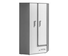 SMARTBett Smart Cama Aquellas Esquina erschrank Armario abetito Gris/Blanco