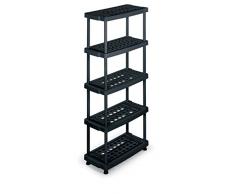 Terry TS1001251 - Estantería de plástico con 5 niveles ventilados