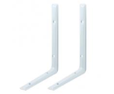 Sourcingmap a13050600ux0406 - Soporte acodado de estante (196,81 x 14,98 cm, 2 unidades)
