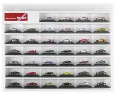 Herpa 055031 - Vitrina para coches (plástico, 56,2 x 44,5 x 6,5 cm), color blanco