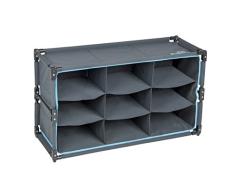 Bo-Camp mobiliario de Camping BC – Armario/guardatodo Plegable Antracita