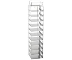 Heathrow Scientific HD2862AE - Estantería para refrigerador (con 13 estanterías para cajas de 53 mm de altura, acero)