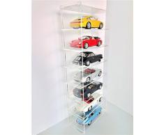 Técnicas Láser 1:18.5.2L7B/7.T Vitrina, Transparente, 75 x 30 x 13 cm, Set de 12 Piezas