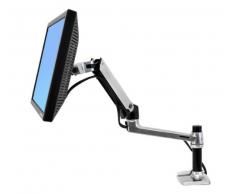 Ergotron LX Series Desk Mount LCD Arm - Soporte para televisor (9,1 kg, 60,96 cm (24"), 75 x 75, 100 x 100 mm, 0 - 330 mm, 75°, 360°) Negro