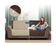 Funda protectora sofa sillon reversible 2 o 3 plazas fino lavable