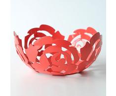 Alessi ESI15/21 R - Frutero de acero, color rojo