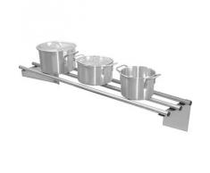 Vogue cd551 estante de pared de acero inoxidable