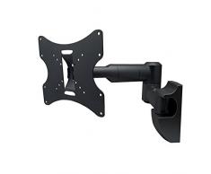 Maclean - Soporte de TV Inclinable para Samsung, Sharp, Panasonic, Philips, LG, Sony TCL, Toshiba, Orion, Fujitsu, Asus, Medion, Pioneer, TV, Monitor
