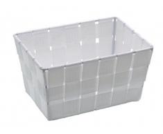 Wenko Adria Cesta, Polipropileno, Blanco, 14x19x9 cm