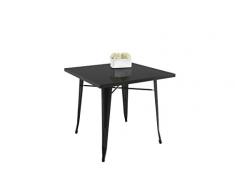Kit Closet 5020519040 - Mesa de café, Metal, Color Negro
