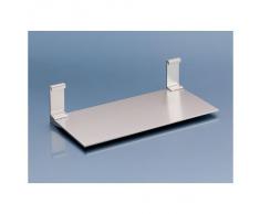 Naber Alto - Estante, estrecho, color acero inoxidable