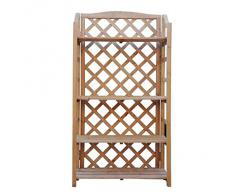 PAPILLON 8043030 Estanteria Jardin Madera 67x30x125cm