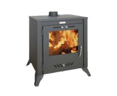 Para Estufa Chimenea quemador de leña Combustible Sólido Madera quemador kupro largo 15 kW