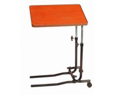 Drive Medical 701 - Mesa auxiliar para cama o silla con 2 ruedas