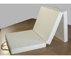 Futon colchón, plegable, ahorro de espacio, plaza individual 90x200 cm