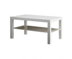 Ikea Lack - Mesa de Centro (90 x 55 cm), Color Blanco