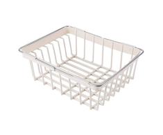 Estantería de Almacenamiento Estante de la Cocina, fregadero retráctil Estante de Almacenamiento del bastidor de la Cocina Estante de almacenamiento de platos Cesta de Almacenamiento de vegetales