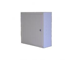 Ampliantena Armario metálico de 45x45x15cm con Fondo de Madera y Doble Llave de Seguridad