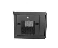 StarTech.com Armario Rack de Servidores de 6U para Montaje en Pared - con 16,9 Pulgadas de Profundidad - Estantería (90 kg, Bastidor de pared, Acero, Acero, Negro, Cerrado)
