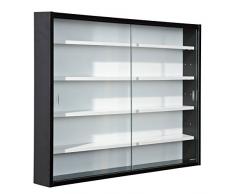 Links Collecty 99800800 - Vitrina de coleccionista ( 80 x 9,5 x 60 cm), color blanco y negro