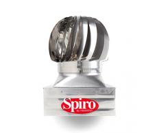 Perfecto spiroa1 a3737 Chimenea eolico Base Cuadrada ad Incastro, acero inoxidable, cm 52 x 52