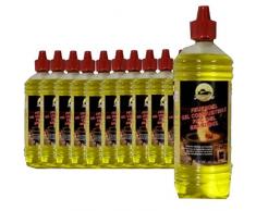 Cheminées Allemande - Combustible en gel para chimenea (12 botellas de 1 L)