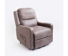 Astan Hogar Sillón Relax con Función Auto-Ayuda (Levanta Personas), Reclinación Eléctrica, Masaje Y Termoterapia, Modelo Zima Lift Up AH-AR10200CH