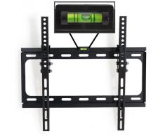 TecTake Soporte basculante de pared para TV de pantalla de 66 - 140 cm (26" - 55"), color negro