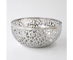 Alessi MSA04/21 - Frutero de acero pulido , 21 x 21 x 10,2 cm