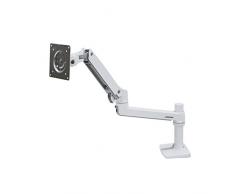 Ergotron LX Series 45-490-216 Soporte de Mesa para Pantalla Plana 81,3 cm (32) Blanco - Soporte para televisor (11,3 kg, 81,3 cm (32), 75 x 75 mm, 100 x 100 mm, Ajustes de Altura, Blanco)