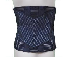 Soporte Ortopédico Steccato Banda Cinturón con Somier 6 negro Talla:6° (58-60+)