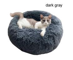 Goefly Cama para Mascotas, Cama Redonda para Mascotas, Felpa, Gatos extraíbles, casa, Cueva para Perros, Cueva para Gatos, Bolsa de Dormir para Mascotas