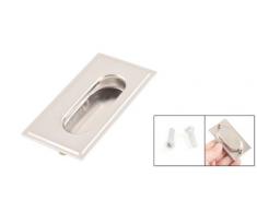 Lámpara de techo empotrable Rectangular acero inoxidable Armario para 78 mm de largo