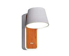 BarcelonaLED Foco LED de Superficie Pared Blanco Orientable LÃ¡mpara PlafÃ³n con Bombilla LED GU10 5W Blanco Calido para Luz Interior Techo Pared SalÃ³n Cuadro Espejo
