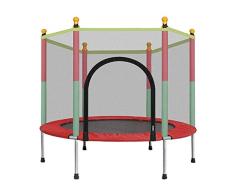 HJKLNJS Cama elástica para niños,Peso máximo 200 kg,Trampolín para Ejercicios, trampolín para Interiores y Jardines, Ideal para niños y Adultos