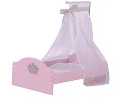 roba-kids - Cama de muñecas, color rosa (Roba Baumann 98033)