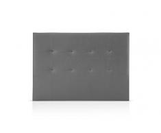 MAXCOLCHON Cabecero Capri cama de 150 (160x120) cm Polipiel Platino