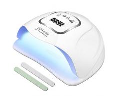 Lámpara de Uñas UV LED 150 W Curado de Esmalte de Gel CCHOME Secador de Uñas Rápido con Función de Temporización - 10S / 30S / 60S / 90S
